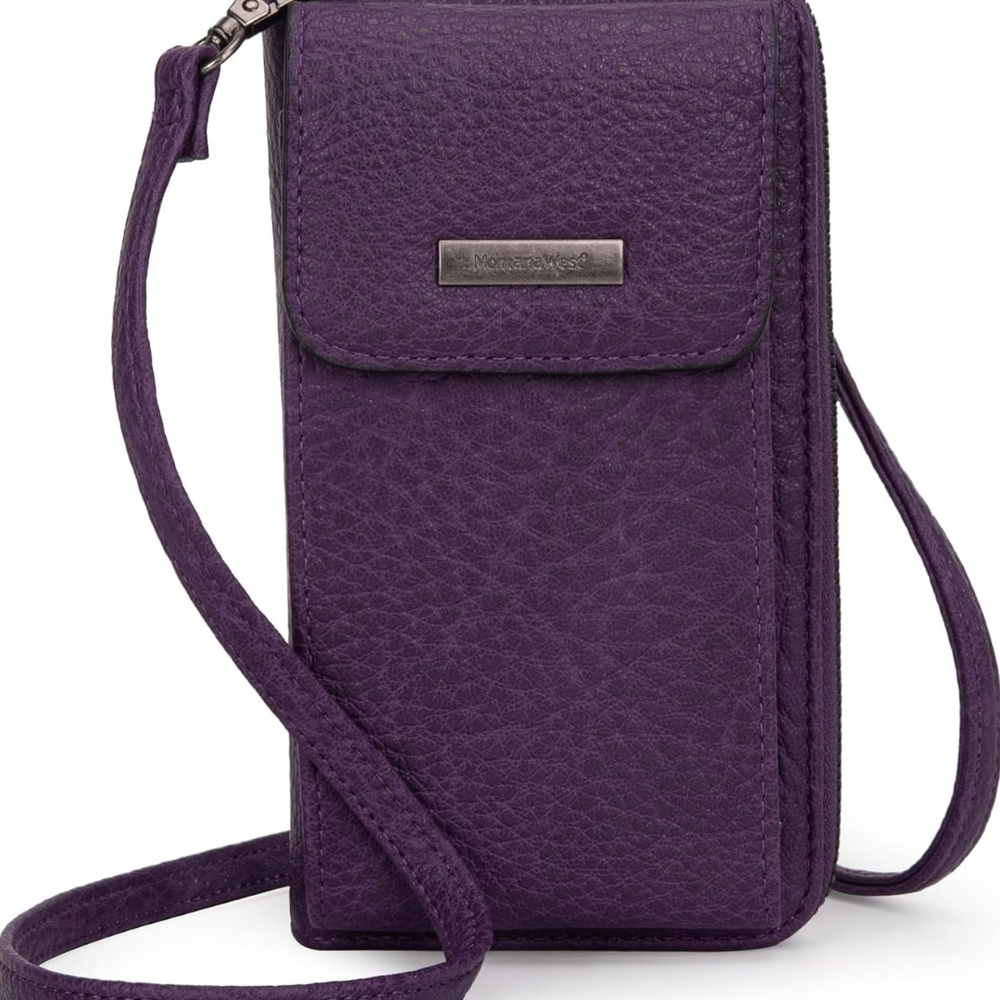 Purple Crossbody Bag